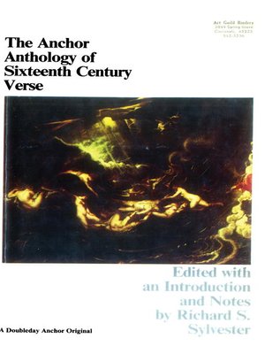 cover image of The Anchor Book of Sixteenth Century Verse
